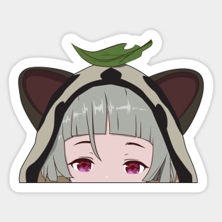 Genshin Sayu Peeker Sticker